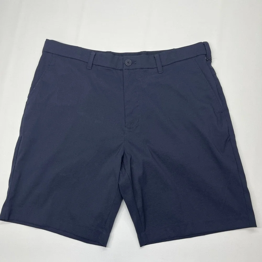 Tommy‎ Hilfiger Mens Navy Blue Performance Golf Shorts Size 36 Preppy Sporty